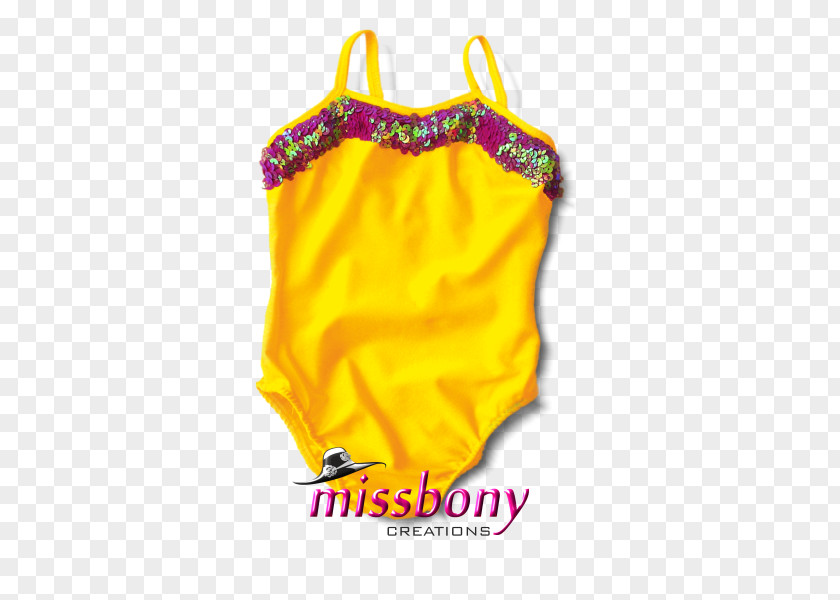 Ballet Swimsuit Missbony Creations Yellow Costume PNG