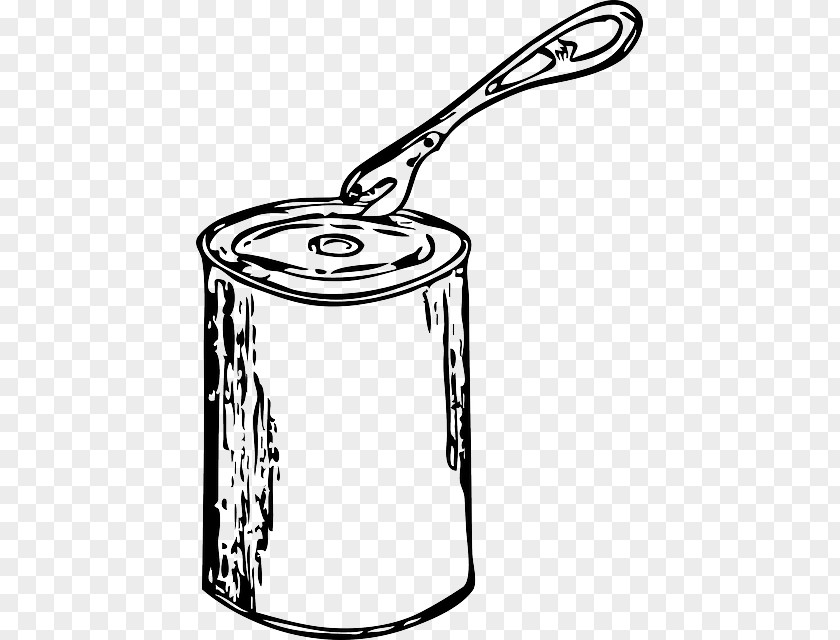 Blank Bottled Drinking Water Tin Can Clip Art PNG