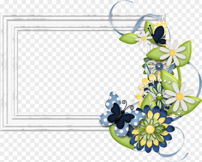 Flower Frame Picture Frames Floral Design PNG