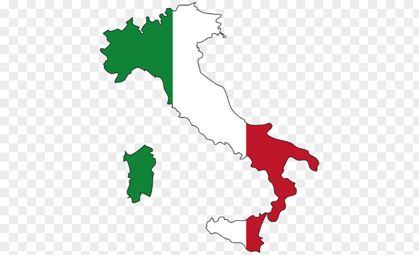 Italy Flag Of Kingdom Map Italian Empire PNG