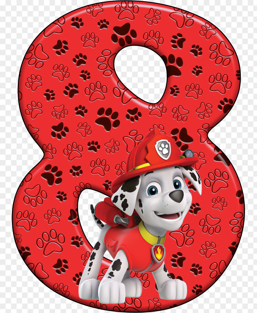 Marshal PAW Patrol Alphabet Letter Bas De Casse PNG