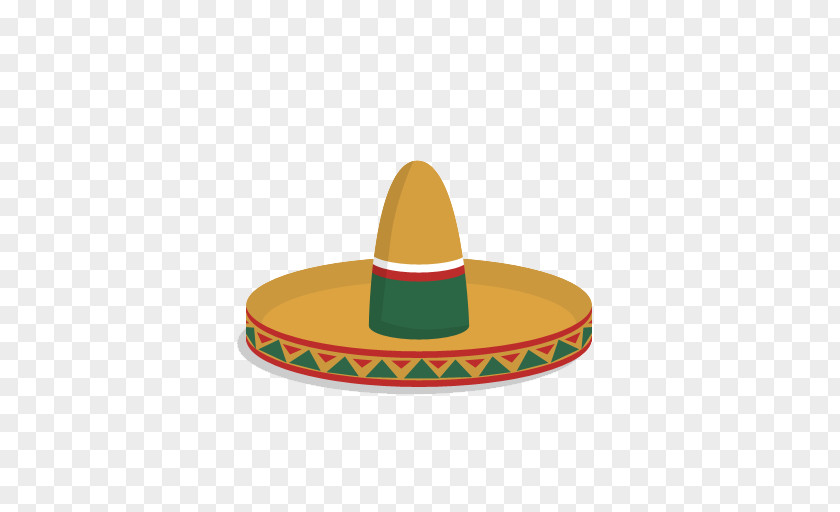 Mexican Hat Mexico Cuisine Icon PNG