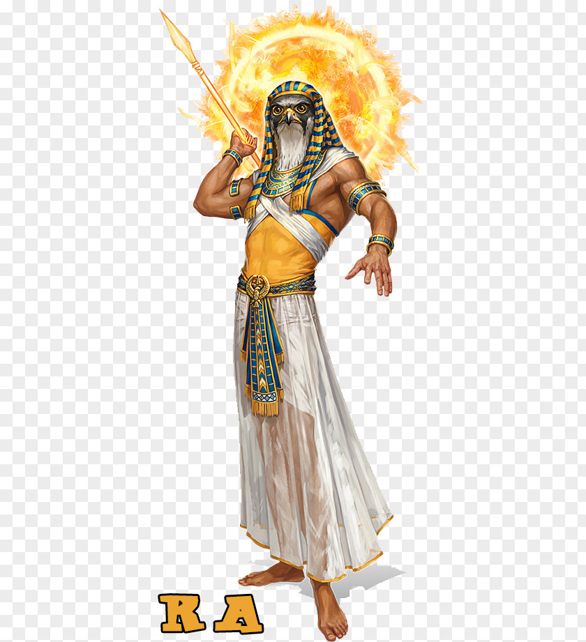 Ancient Egyptian Deities Ra Atum Amun PNG