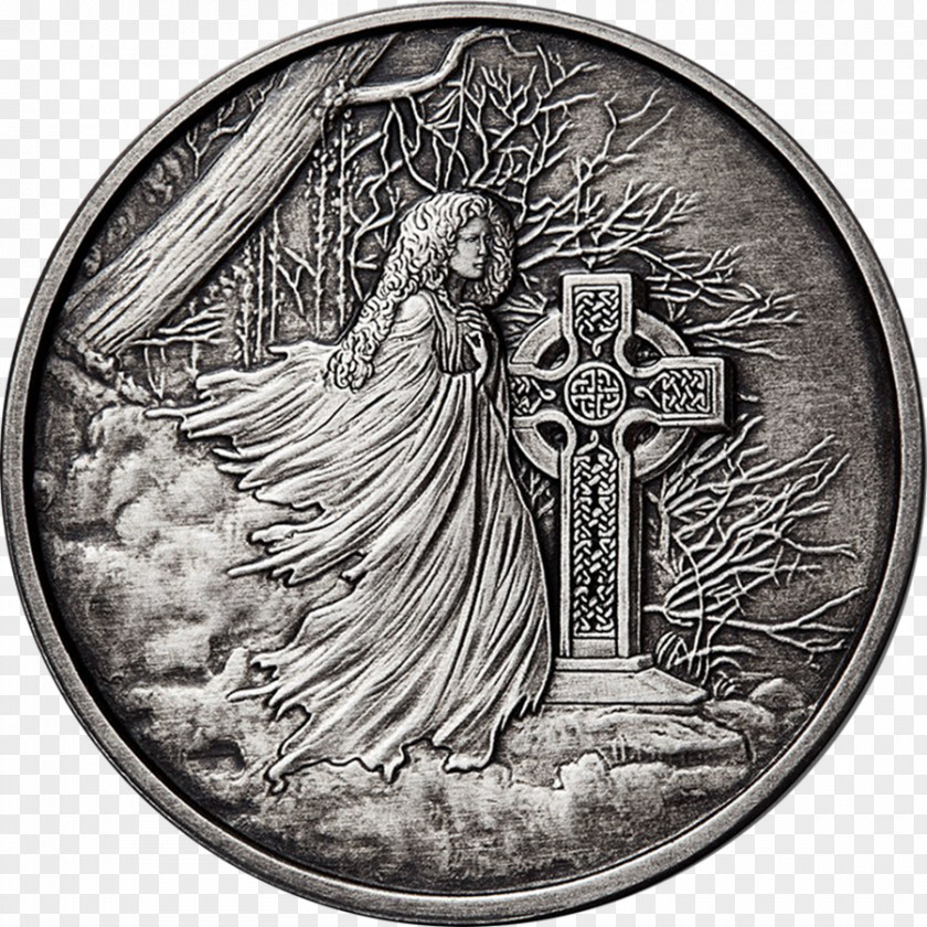 Coin Death Dealer Silver Bullion PNG