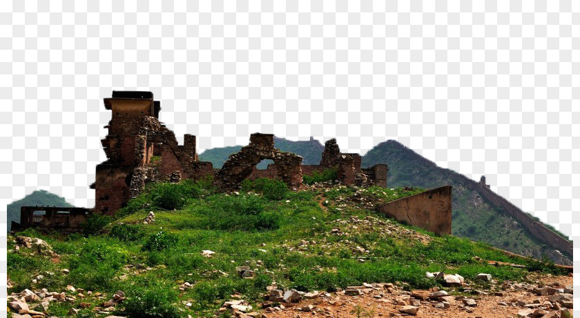 India Amber Fort Scenery Seven Amer Jaipur PNG