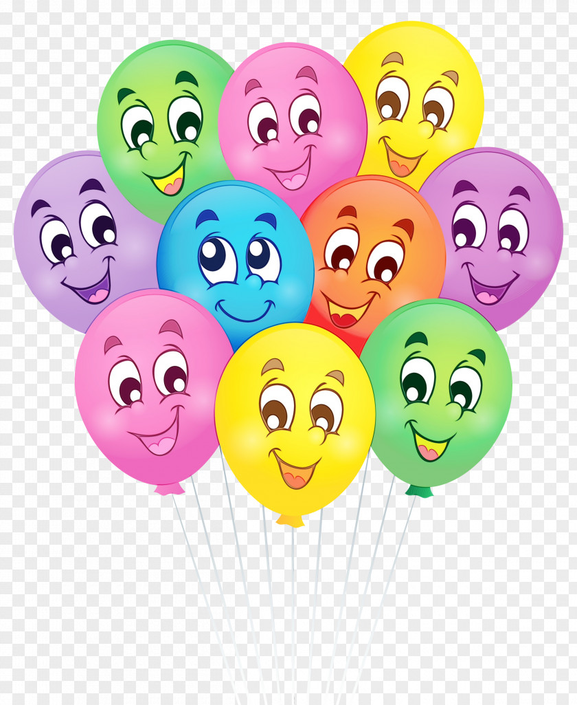 Party Supply Happy Face Emoji PNG
