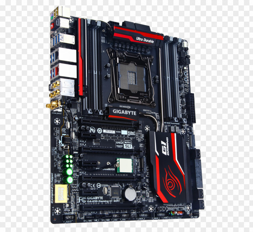 Power Socket Motherboard Gigabyte Technology Intel X99 PCI Express LGA 2011 PNG