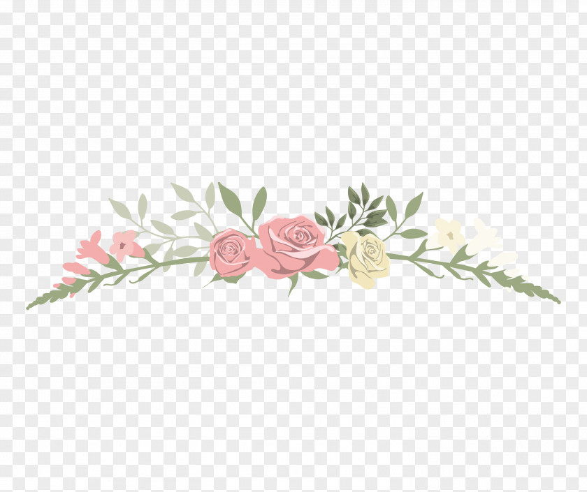 Rose Head Split Title Michael's Catering & Cafe Logo Flower PNG