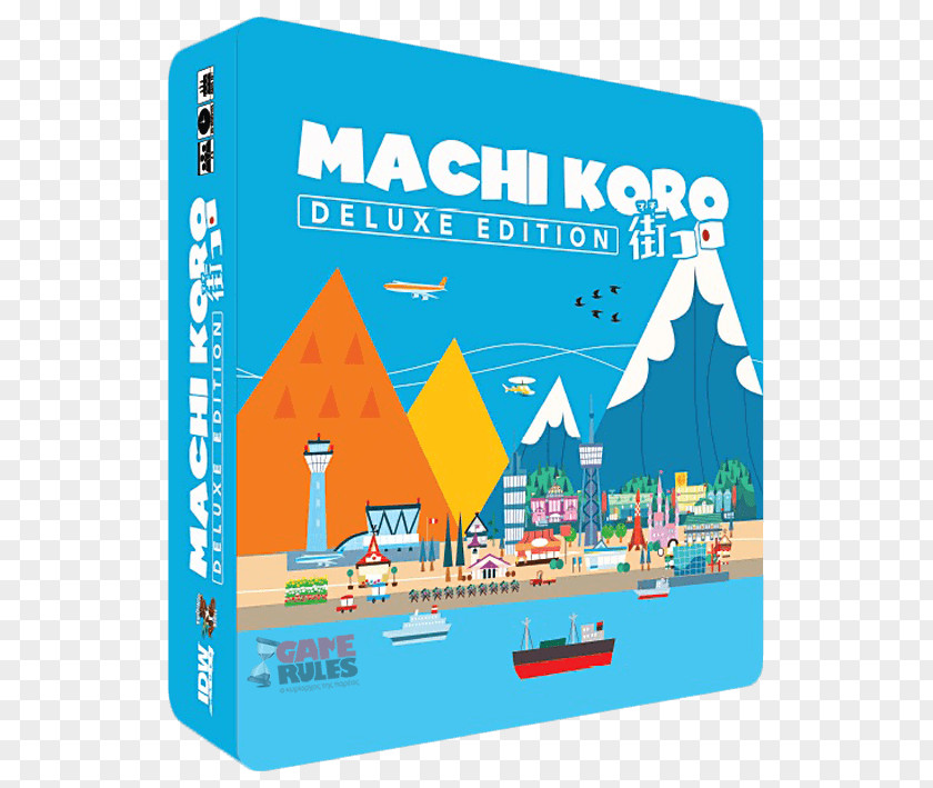 IDW Machi Koro: Bright Lights, Big City Board Game Card PNG
