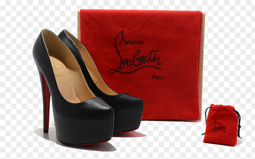 Louboutin Shoe Brand Designer Luxury Goods High-heeled Footwear PNG