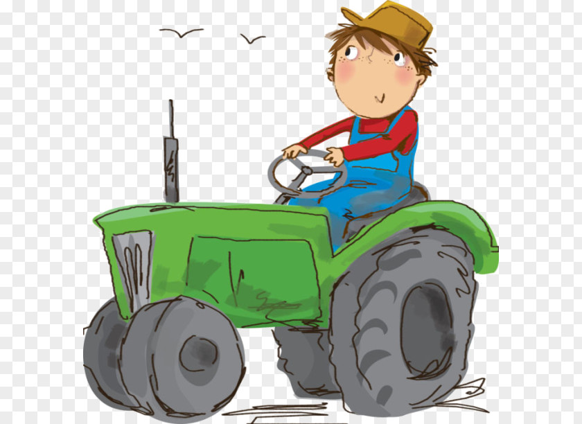 Open The Tractor Agriculture Clip Art PNG