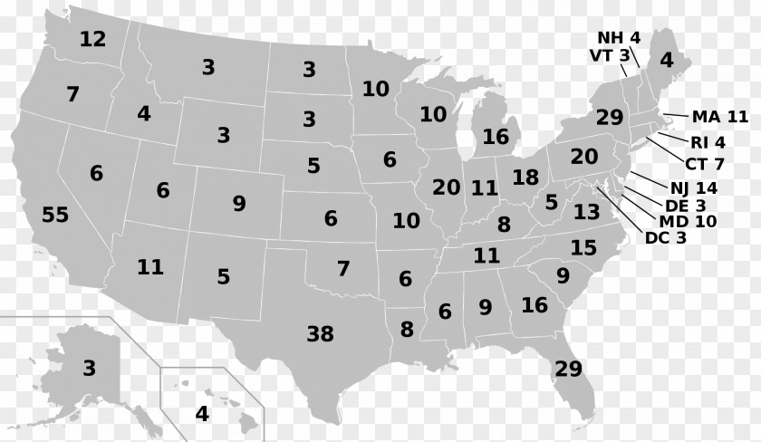 President Election India 2017 US Presidential 2016 United States Election, 2012 2004 Electoral College PNG