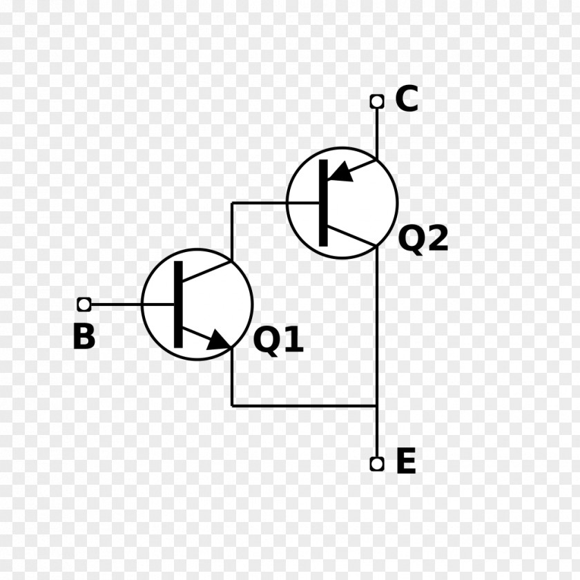 Sziklai Pair Darlington Transistor Electronics Amplifier PNG