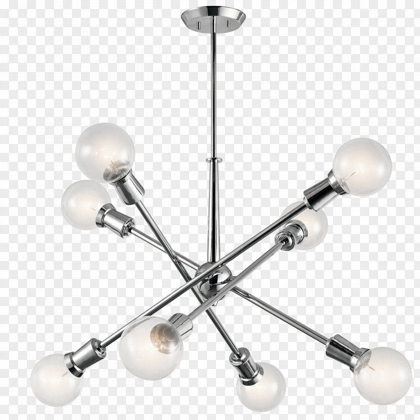 Modern Chandelier Incandescent Light Bulb Lighting Sconce PNG