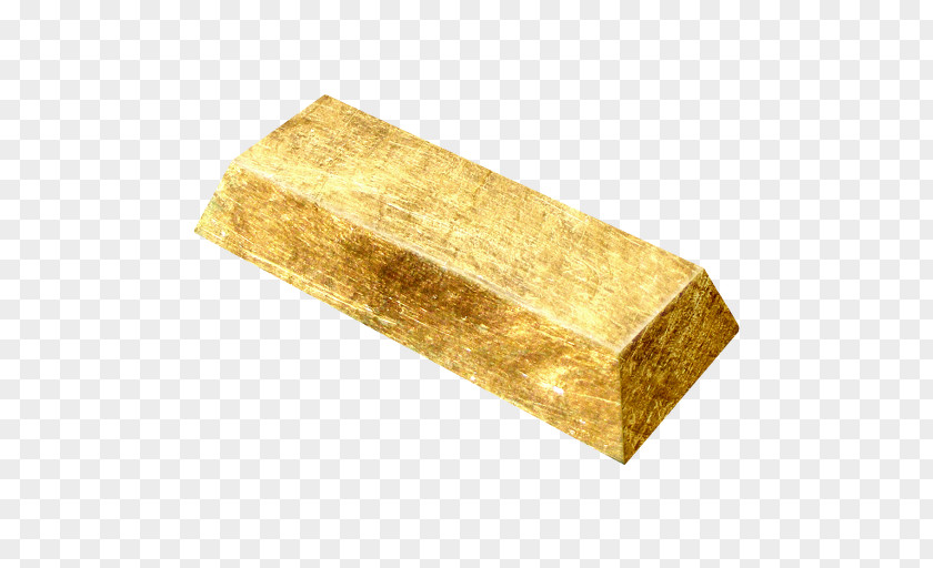 Bar Gold Bullion Ingot PNG