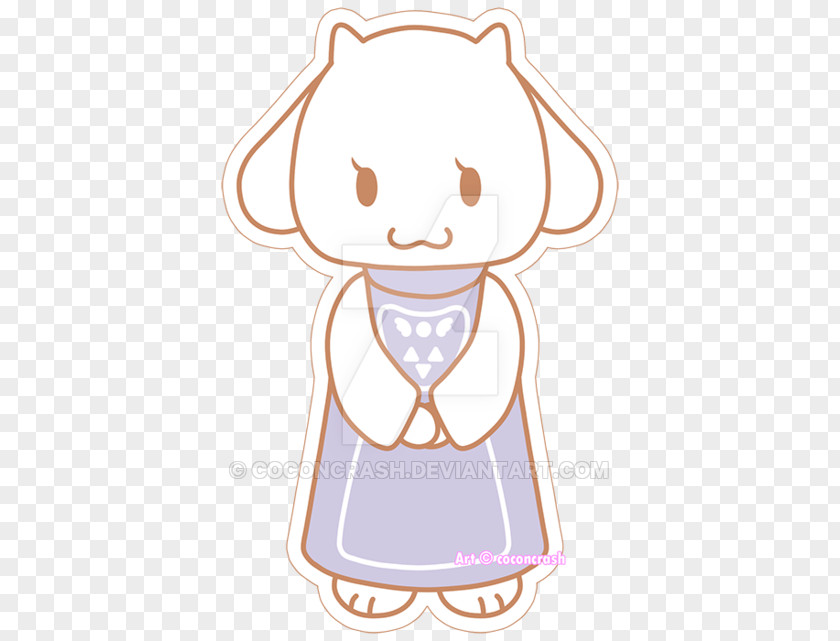 Fat Toriel Nose Cheek Thumb Clip Art PNG