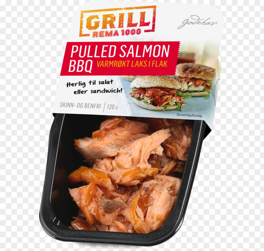 Grilled Salmon Pulled Pork Barbecue Meat Smoked Recipe PNG