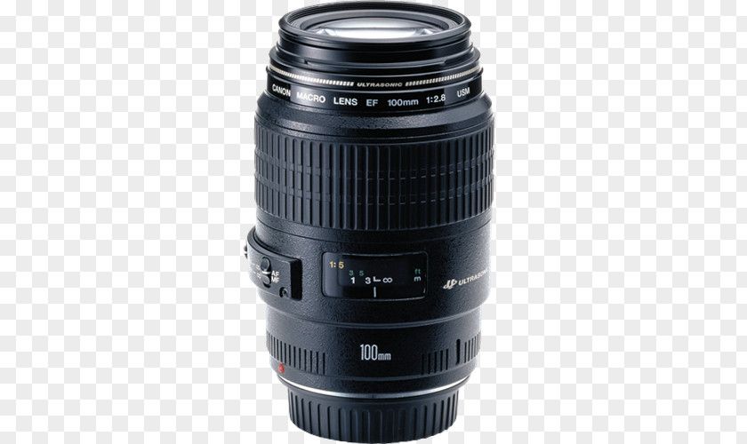 Camera Lens Canon EF Mount 100mm F/2.8 Macro USM EF-S 60mm PNG