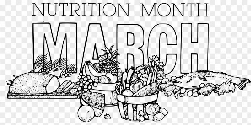 Health Nutrition Education Coloring Book Clip Art PNG