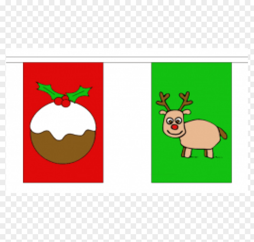Reindeer Christmas Ornament Vlaggenlijn North Pole PNG