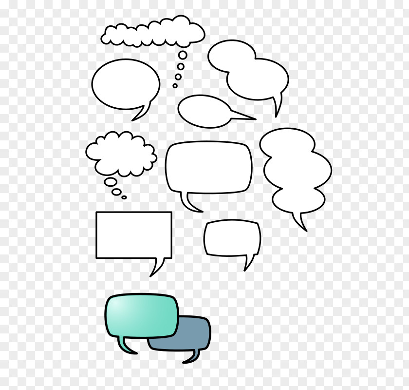 Speech Balloon Comics Clip Art PNG