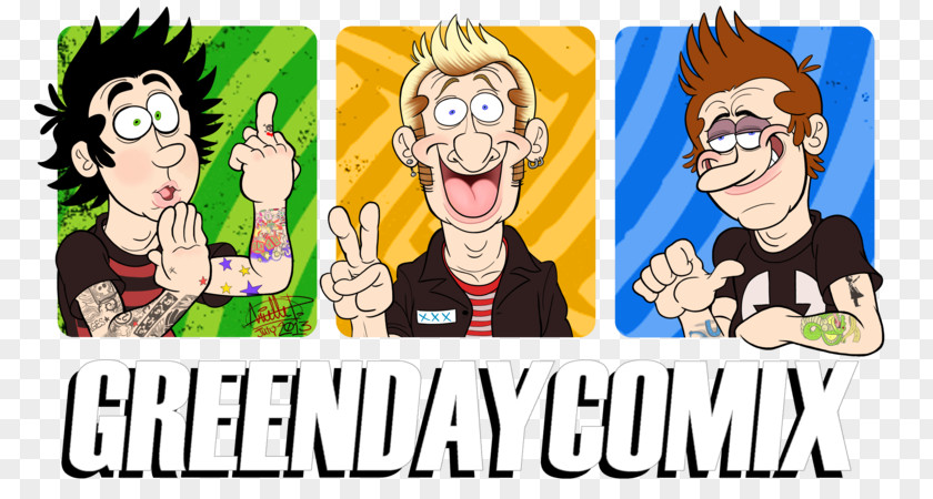 Green Day Poster ¡Uno! ¡Dos! Uno... Dos... Tré! PNG