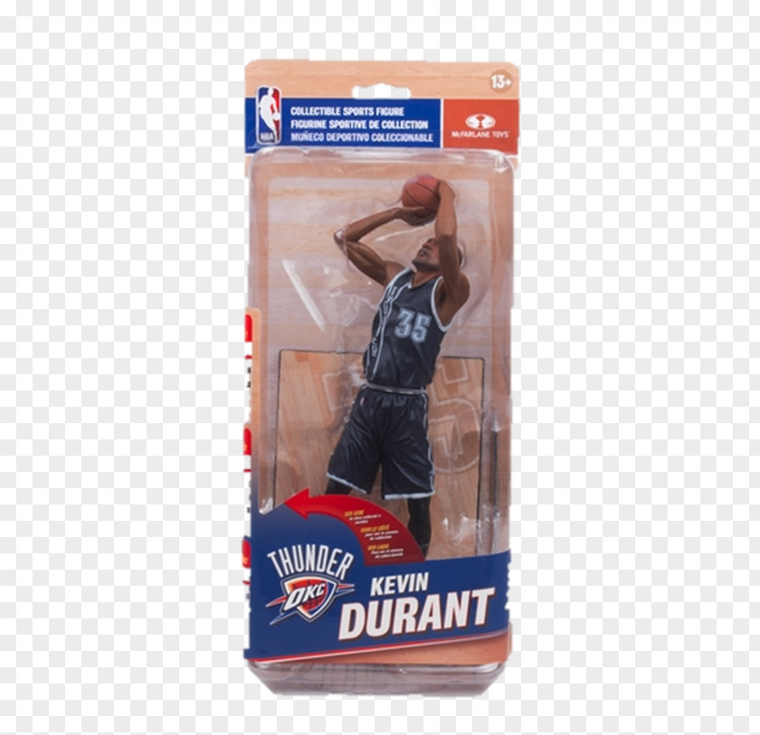 Kevin Durant Oklahoma City Thunder NBA Playoffs Action & Toy Figures San Antonio Spurs PNG