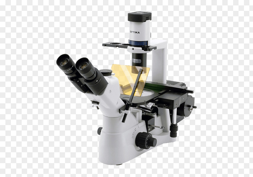 Microscope Inverted Optical Fluorescence Optics PNG