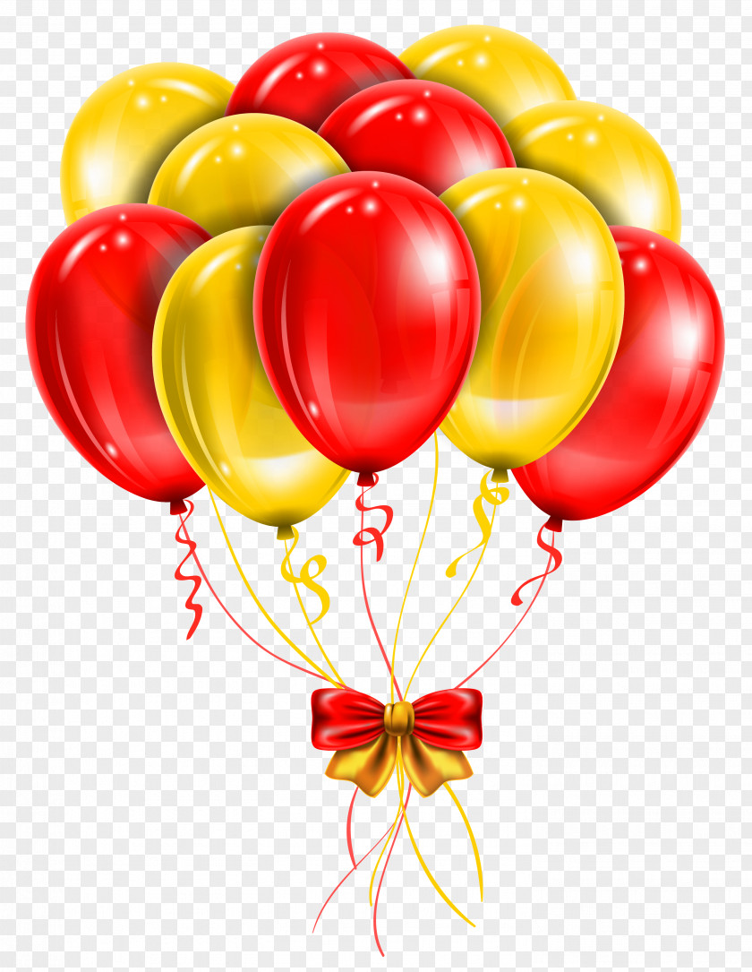 Transparent Red Yellow Balloons Picture Clipart Balloon Clip Art PNG
