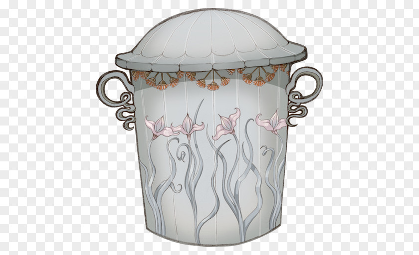 Trash Can Art Nouveau Apple Icon Image Format PNG