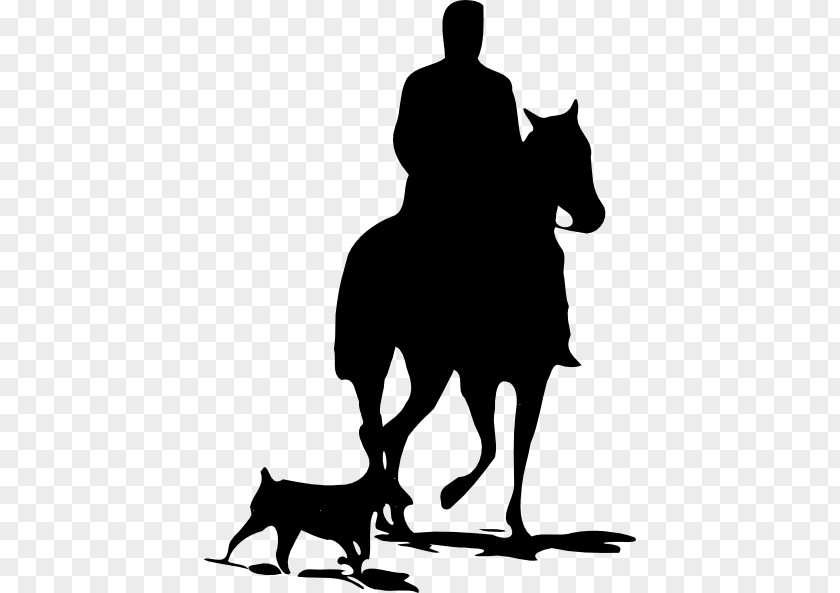 Yin Yang Dog Arabian Horse Riding Pony Equestrian Silhouette Clip Art PNG