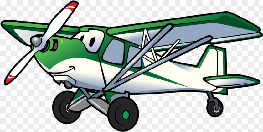 Biplane Propeller Airplane PNG