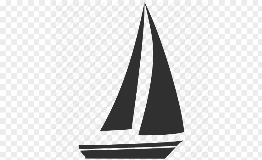 Boat, Sail Icon Black Sailboat PNG