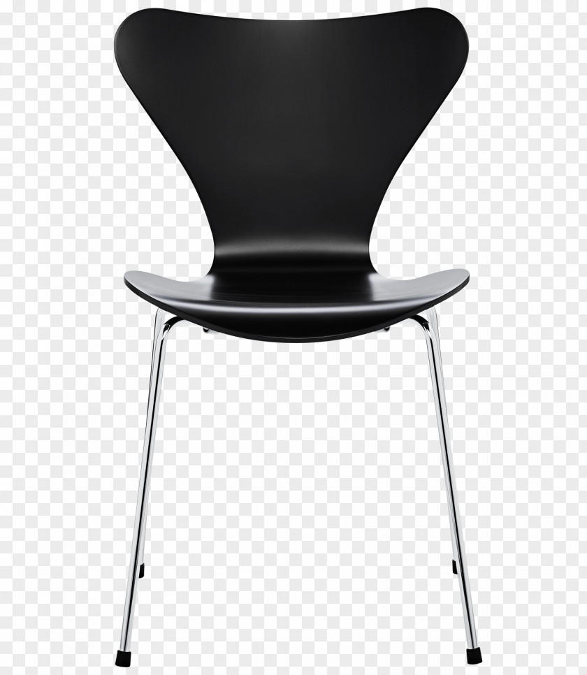 Chair Cartoon Model 3107 Ant Bar Stool Fritz Hansen PNG