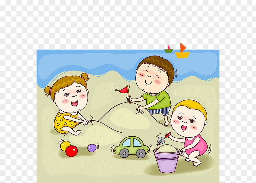 Children Play Sand Child Make Believe PNG