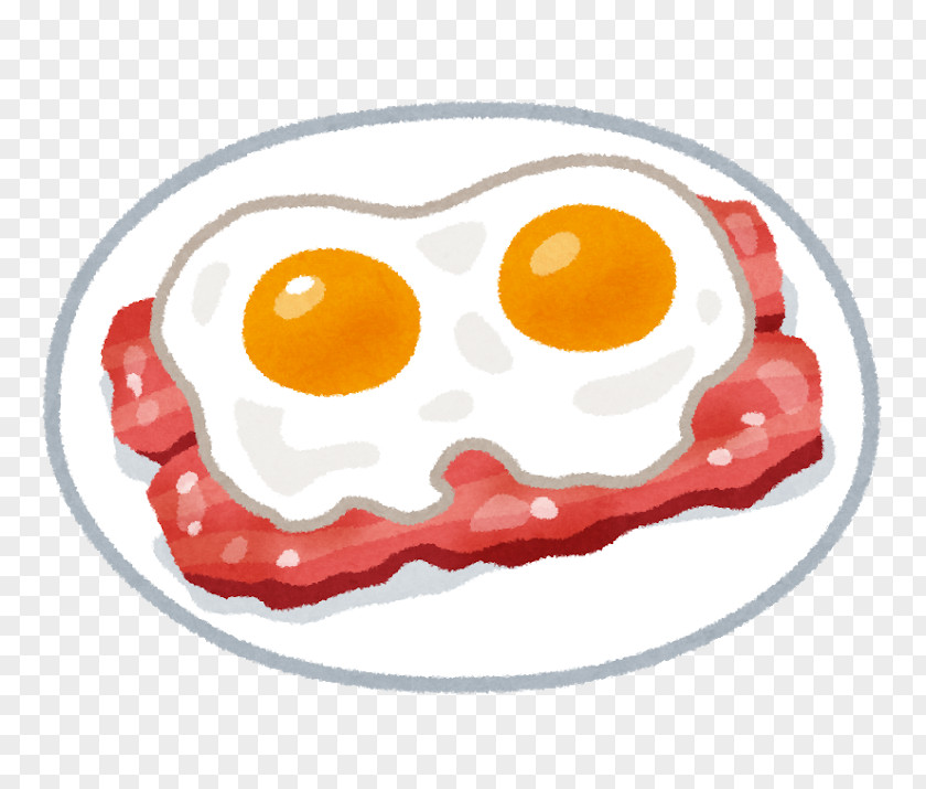 Bacon Fried Egg And Eggs Frying PNG