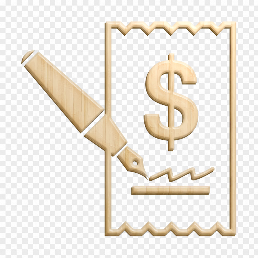 Check Signing Icon Credit Cards Money PNG