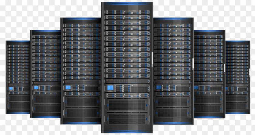 Cloud Computing Computer Servers Server Room Network Data Center PNG