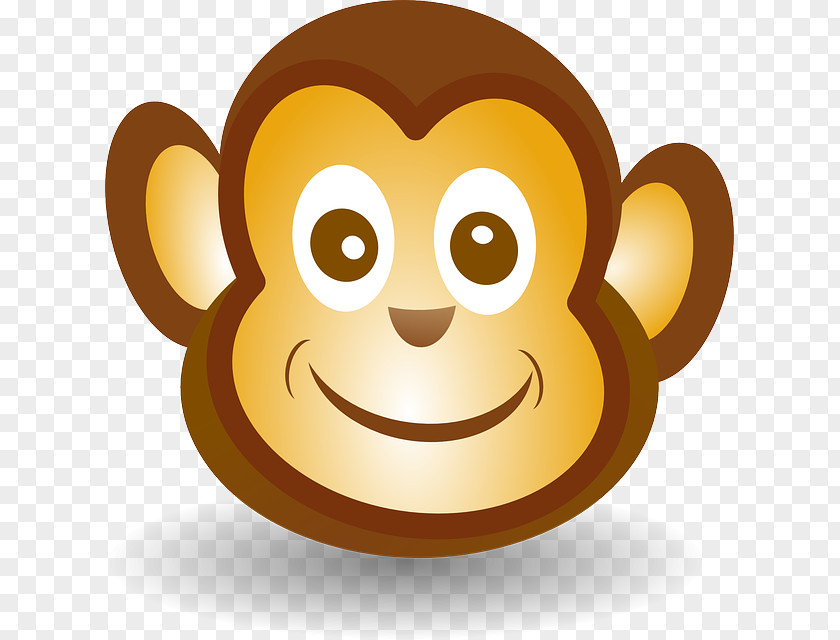 Monkey Clip Art Vector Graphics Openclipart Image PNG