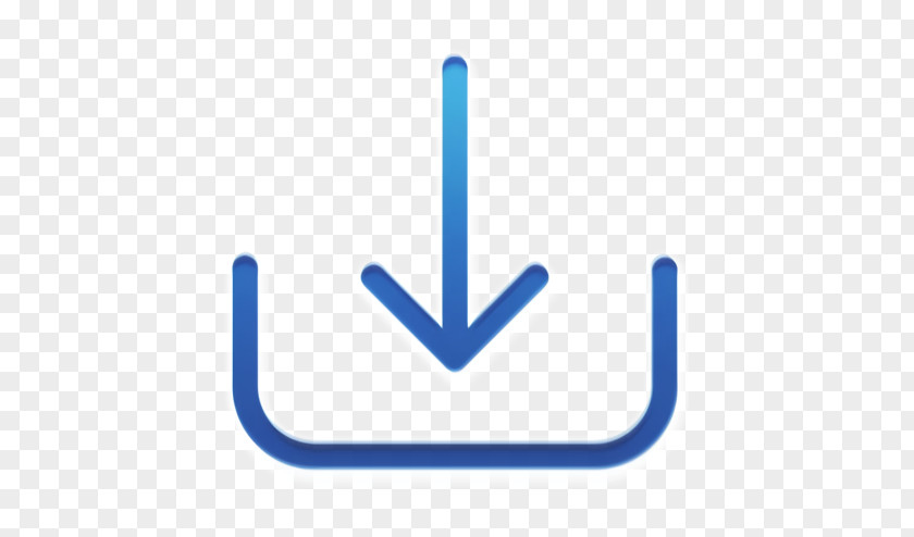 Logo Electric Blue Support Icon PNG