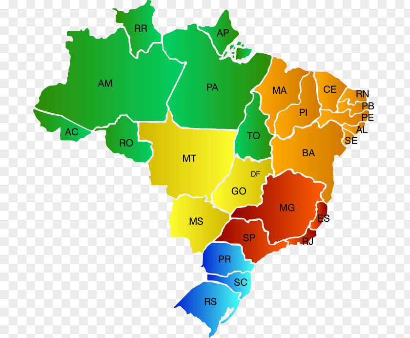 Map Brazil Mapa Polityczna Euro Truck Simulator 2 0 PNG
