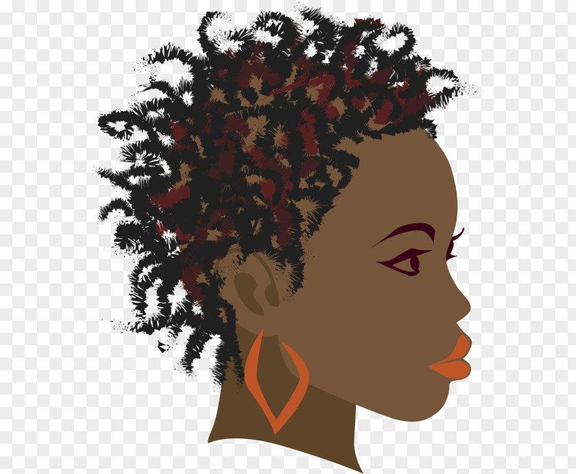 Afro Africa Braid Woman Black Clip Art PNG