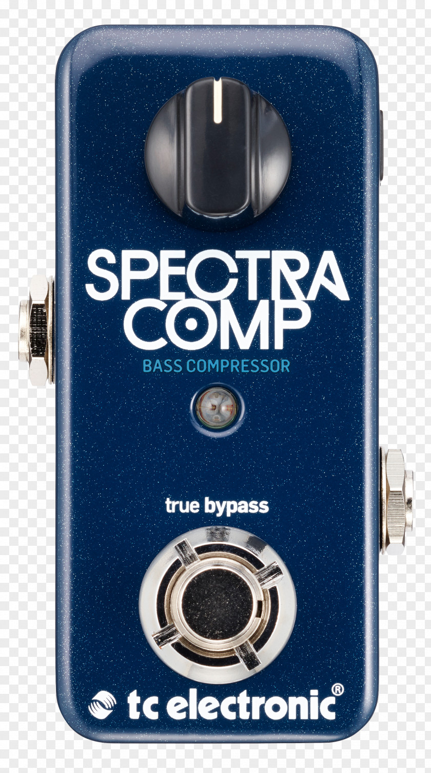 Bass Guitar TC Electronic SpectraComp Compressor Effects Processors & Pedals Dynamic Range Compression PNG
