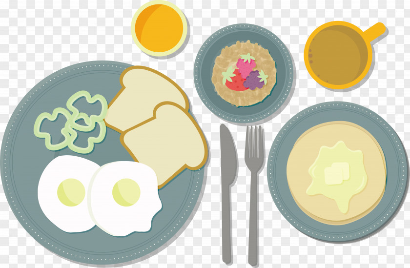 Breakfast Vector Illustration Breakfasts And Brunches Food Sisig PNG