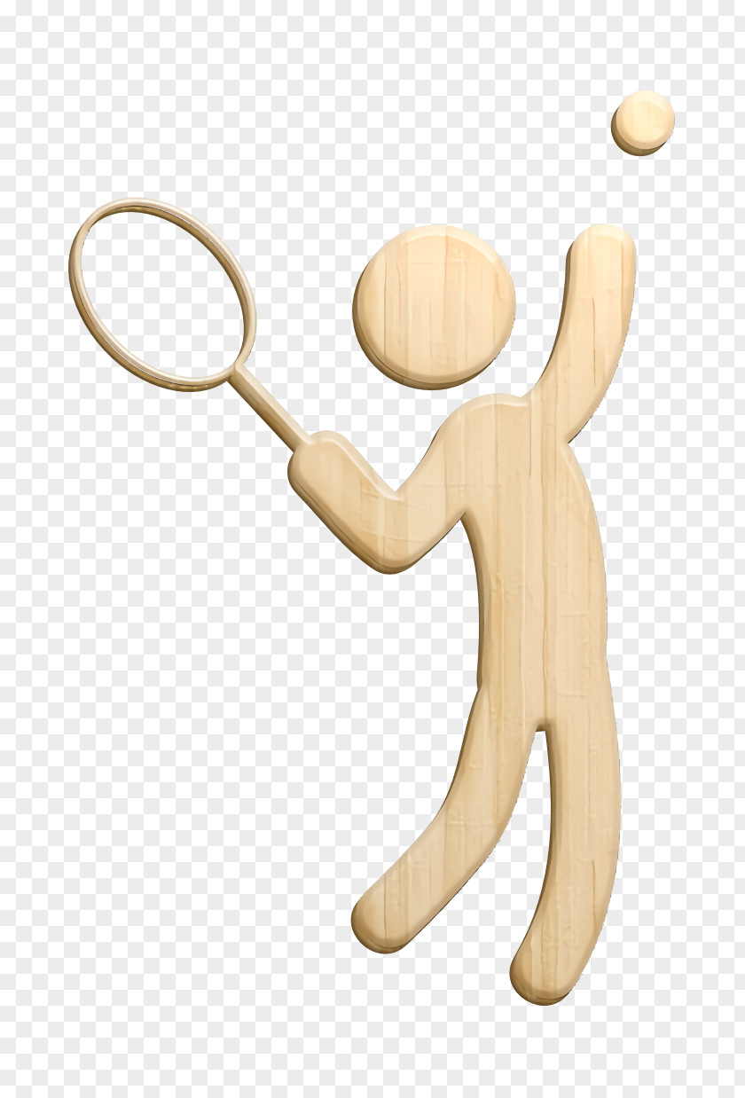 Man Playing Tennis Icon Racket Humans 2 PNG