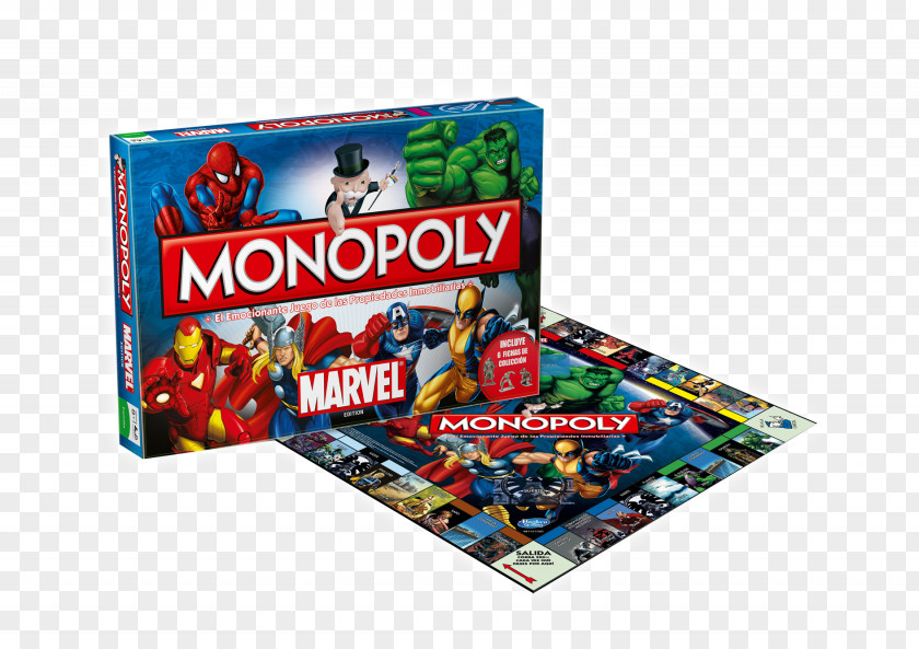 Monopoly Game Lego Marvel's Avengers Marvel Comics Cinematic Universe PNG
