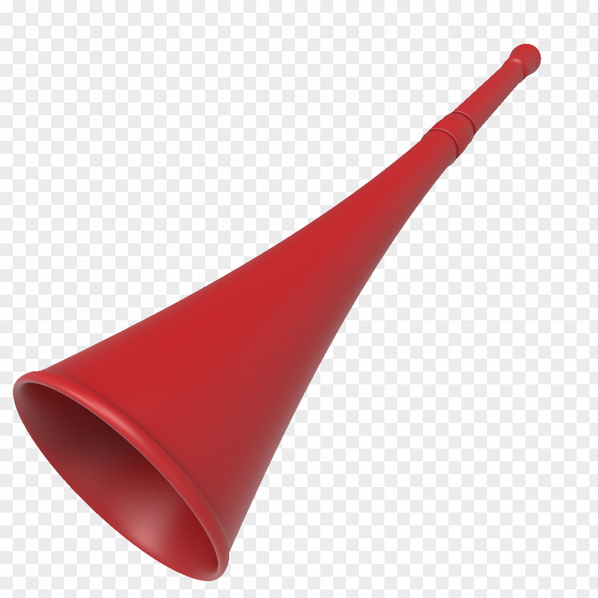Retro Red Trumpet Megaphone PNG