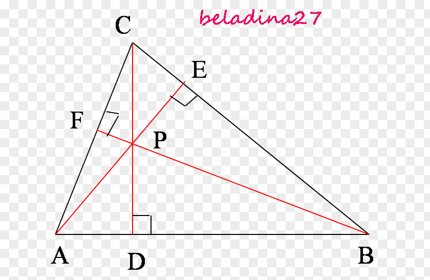 Triangle Point Line Geometry PNG
