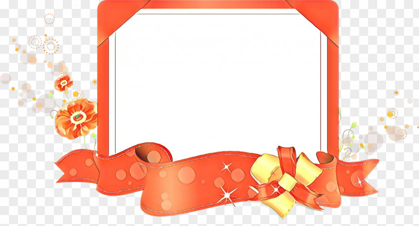 Picture Frame Red PNG