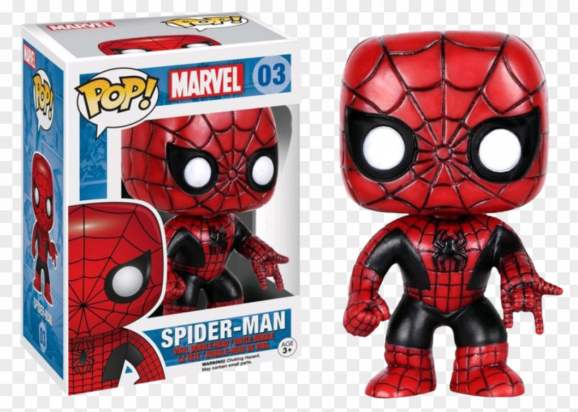 Pop Vinyl Spider-Man: Back In Black FunKo POP Marvel : Captain America Toy Figure Comics PNG